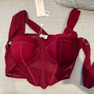 Oh Polly corset top size 6